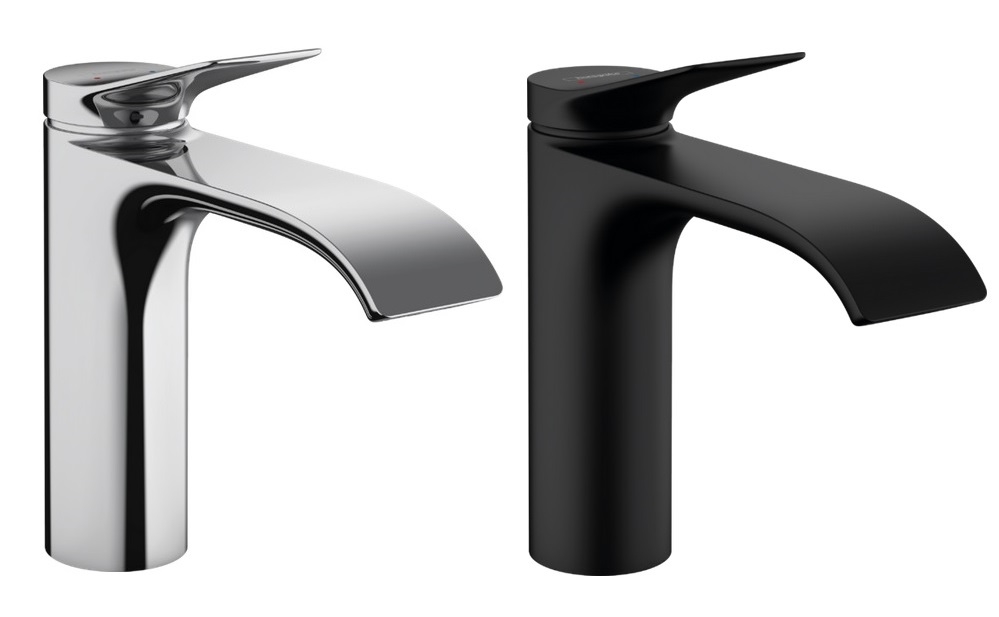 MITIGEUR DE LAVABO 110 VIVENIS AVEC TIRETTE ET VIDAGE CHROME HG