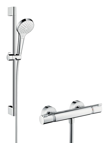 MITIGEUR + BARRE COMBINE CROMA SELECT S VARIO ECOSTAT COMFORT U 650MM HG