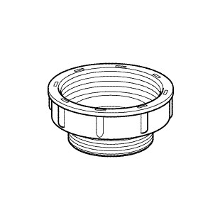 BAGUE DE COMPENSATION 1'1/2 POUR SIPHON EVIER 111821