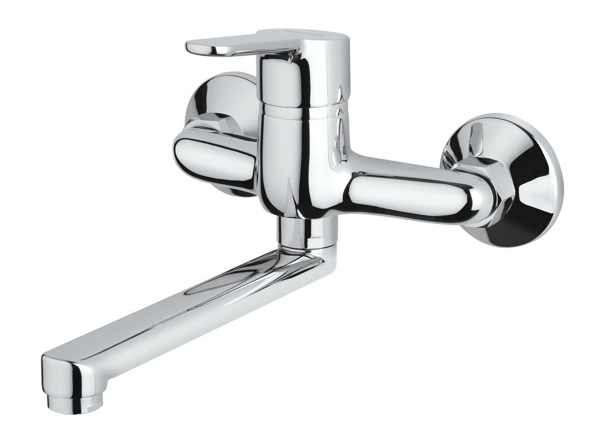 MITIGEUR D'EVIER DOMAO 100 MURAL A BUTEE A 50%