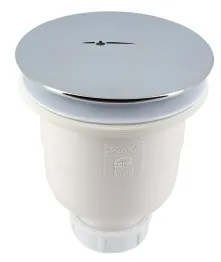 SIPHONNETTE VERTICALE PVC 90MM DOUCHE