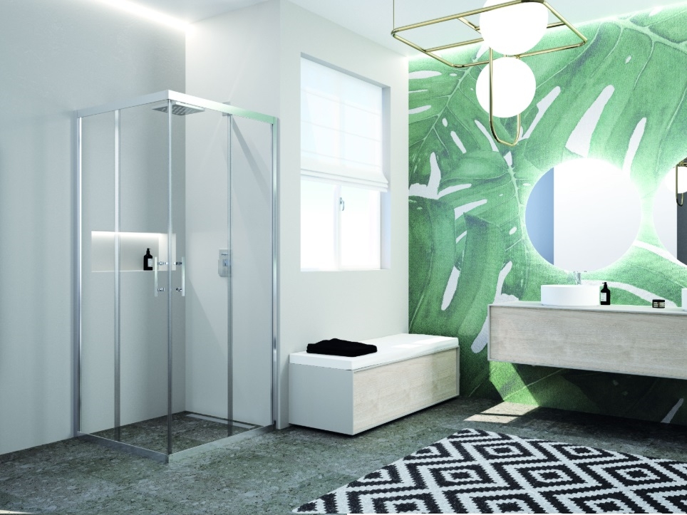 DOMAO porte coulissante à 2 vantaux