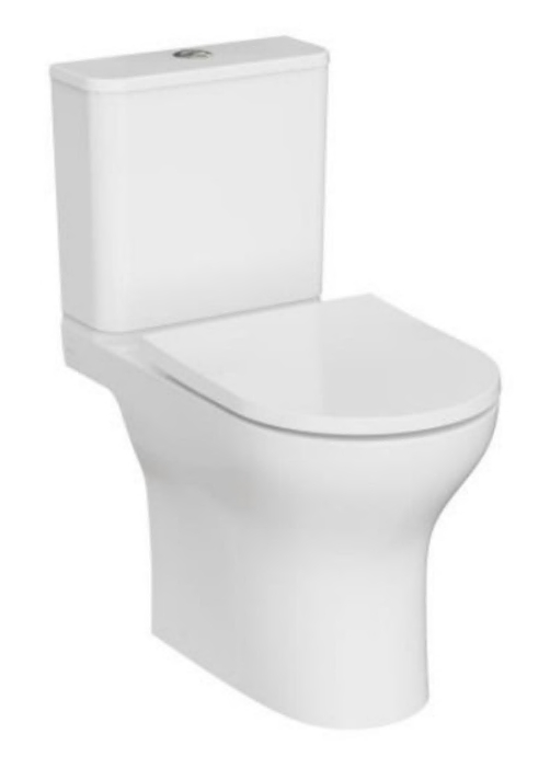 PACK WC AU SOL DOMAO 300 SANS BRIDE VORTEX + AB. SOFT CLOSE