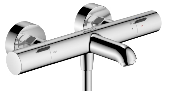 MITIGEUR BAIN/DOUCHE THERMOSTATIQUE ECOSTAT FINE HANSGROHE