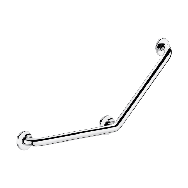 Barre de maintien coudée 3 points  inox UltraPolish