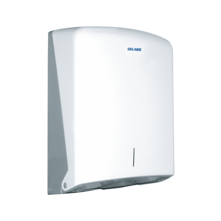 DISTRIBUTEUR D'ESSUIE-MAINS ENCHEVETRES HYPERECO ABS BLANC DELABIE