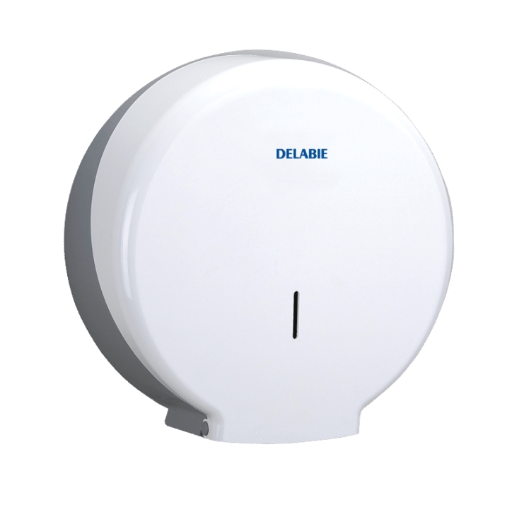 DISTRIBUTEUR DE PAPIER WC HYPERECO PR BOBINE 400 M ABS BLANC