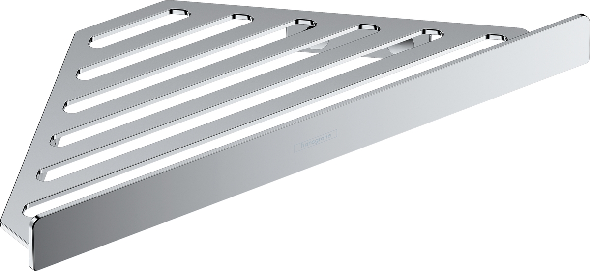 TABLETTE D'ANGLE PORTE SAVON HANSGROHE ADDSTORIS CHROME