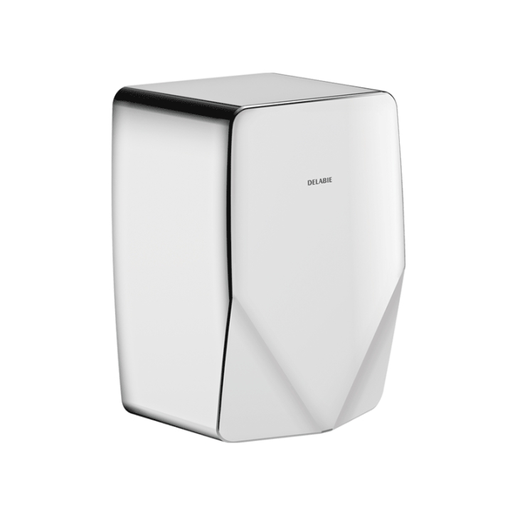 SÈCHE-MAINS HIGHFLOW COMPACT AUTO. À AIR PULSÉ INOX BRILLANT