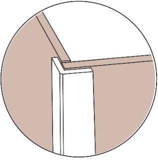 Profilé angle sortant