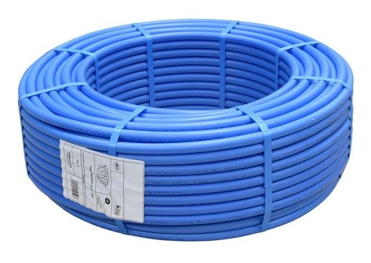 Tube PER bleu nu