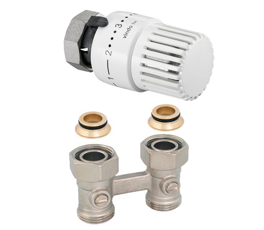 kit pour radiateurs à robinet intégré