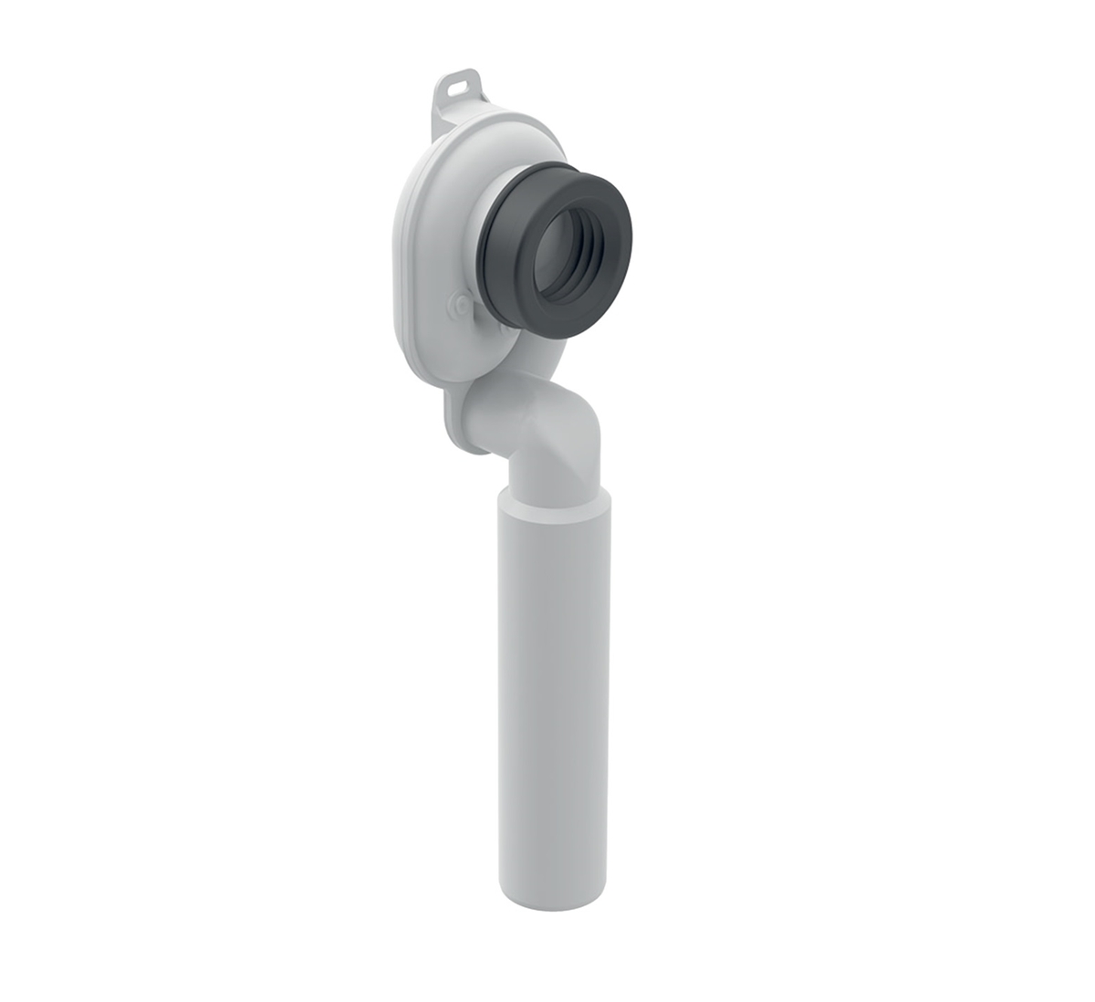 SIPHON POUR URINOIR SORTIE VERTICALE D.50MM BLANC ALPIN GEBE