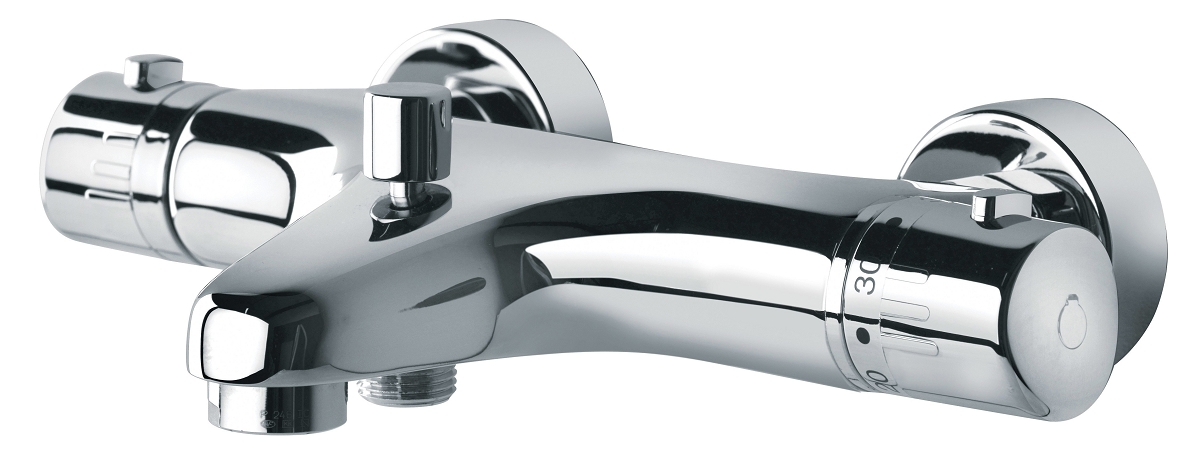 MITIGEUR BAIN DOUCHE MURAL THERMOSTATIQUE DOMAO 100 NF AVEC INVERSEUR